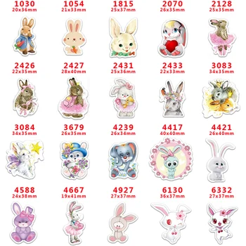 

2020 new arrival Free shipping 30 pcs/package printed resin planar flat-back resins for Hair Bow Decoration PR1030