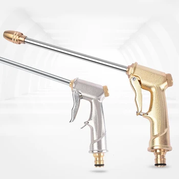 

Hot High Pressure Water Sprayer Metal Brass Nozzle Garden Hose Lawn Car Washing Water Spray Tool CNT 66