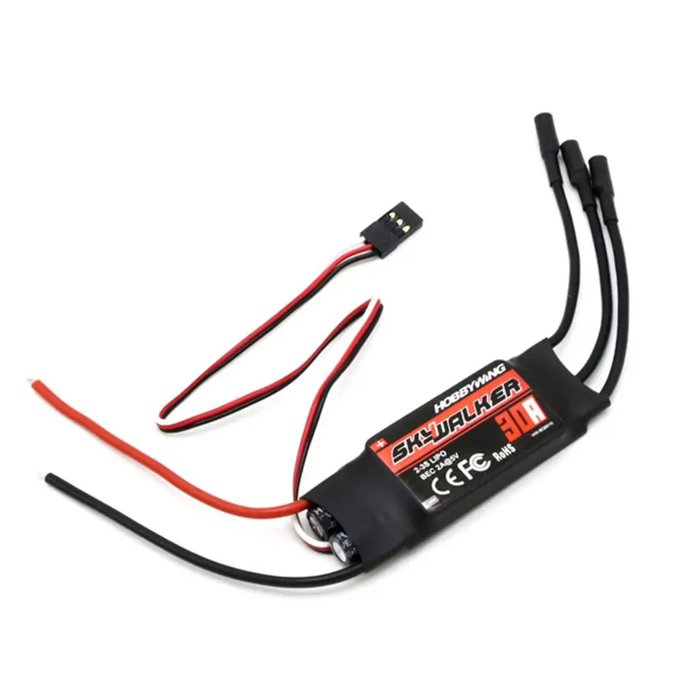 LeadingStar Hobbywing Skywalker 12A 20A 30A 40A 50A 60A 80A ESC контроллер скорости с UBEC для RC FPV Quadcopter