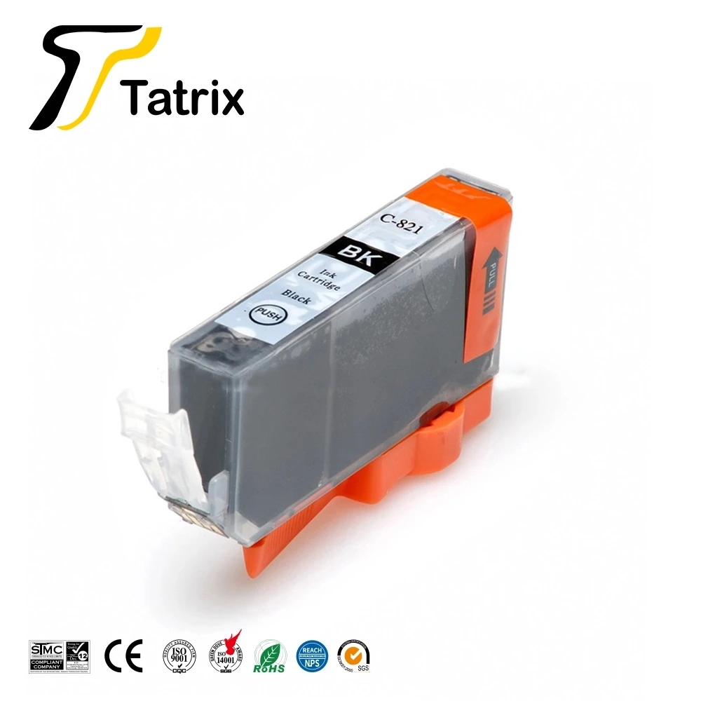 Tatrix PGI-820 PGI820 CLI-821 CLI821 цветной совместимый картридж для принтера Canon PIXMA IP4760 MX868 MP568
