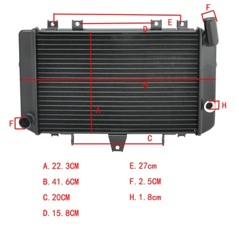 

Motorcycle Radiator Aluminium cooling For Kawasaki ZRX1200 ZRX 1200 2001-2005 ZRX1100 1996-2000