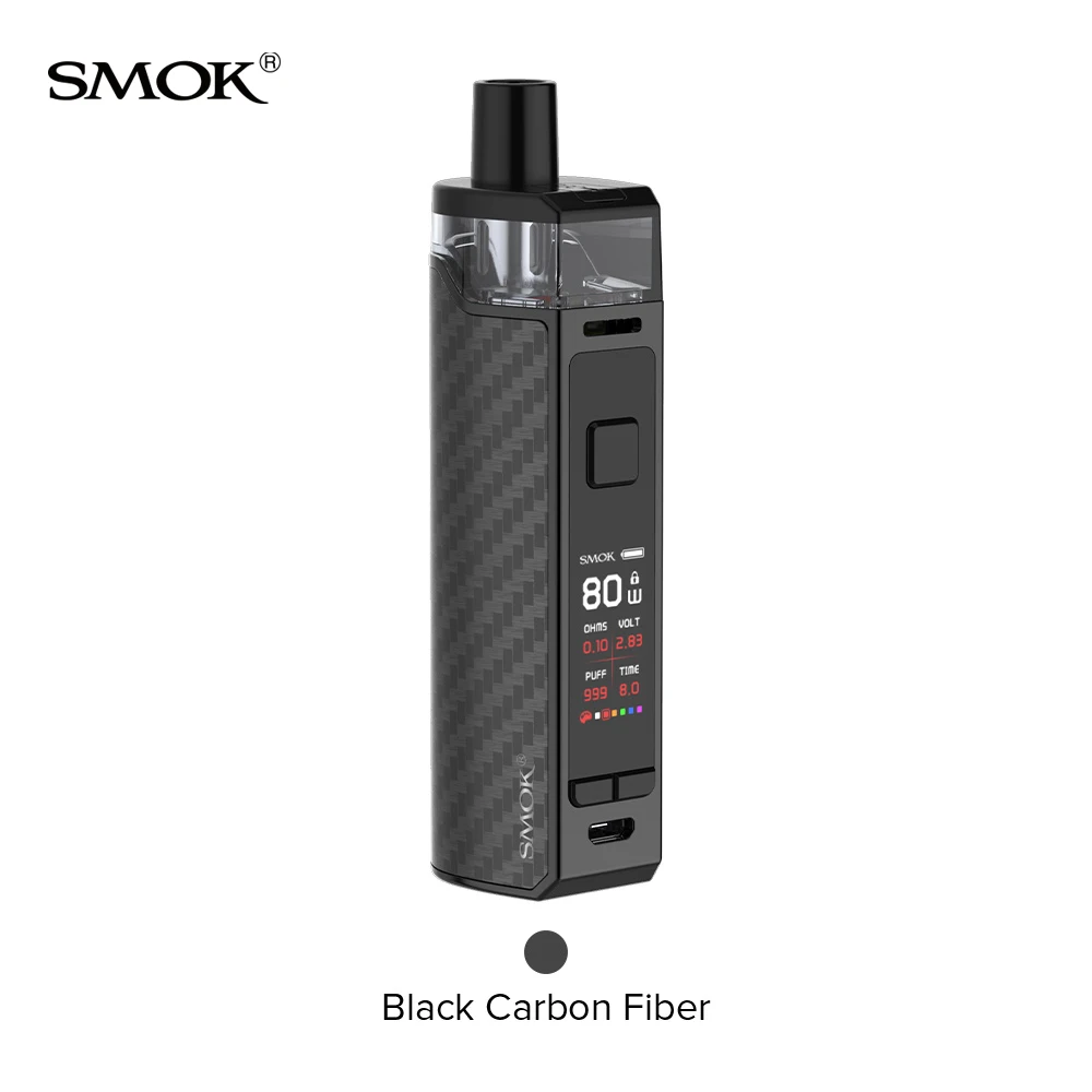 SMOK RPM80 Pod Комплект с 5 мл об/мин RGC Pod 3000 мАч 80 Вт RPM80 0.4ohm RPM сетка и 0.17ohm RGC сетка VS SMOK RPM40 VOOPOO Vinci