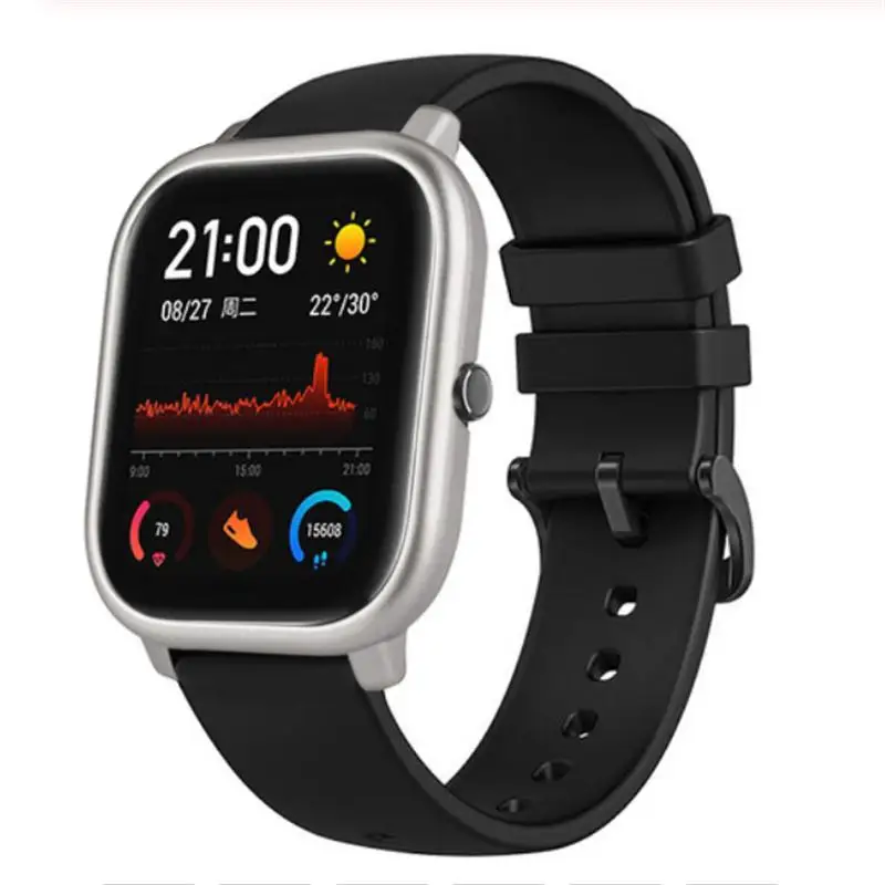 Для Xiaomi Huami Amazfit GTS Smart Watch Band 2в1 металлический браслет+ PC чехол для Amazfit GTS Миланский ремешок на запястье защитный чехол