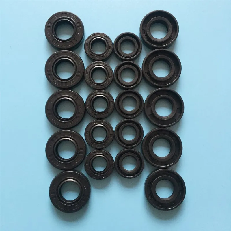10 x Kurbelwellen-Öldichtungssatz für 40–5 CG430 Trimmer-Freischneider-Motorteil 15 x 30 x 7, 12 x 22 x 7