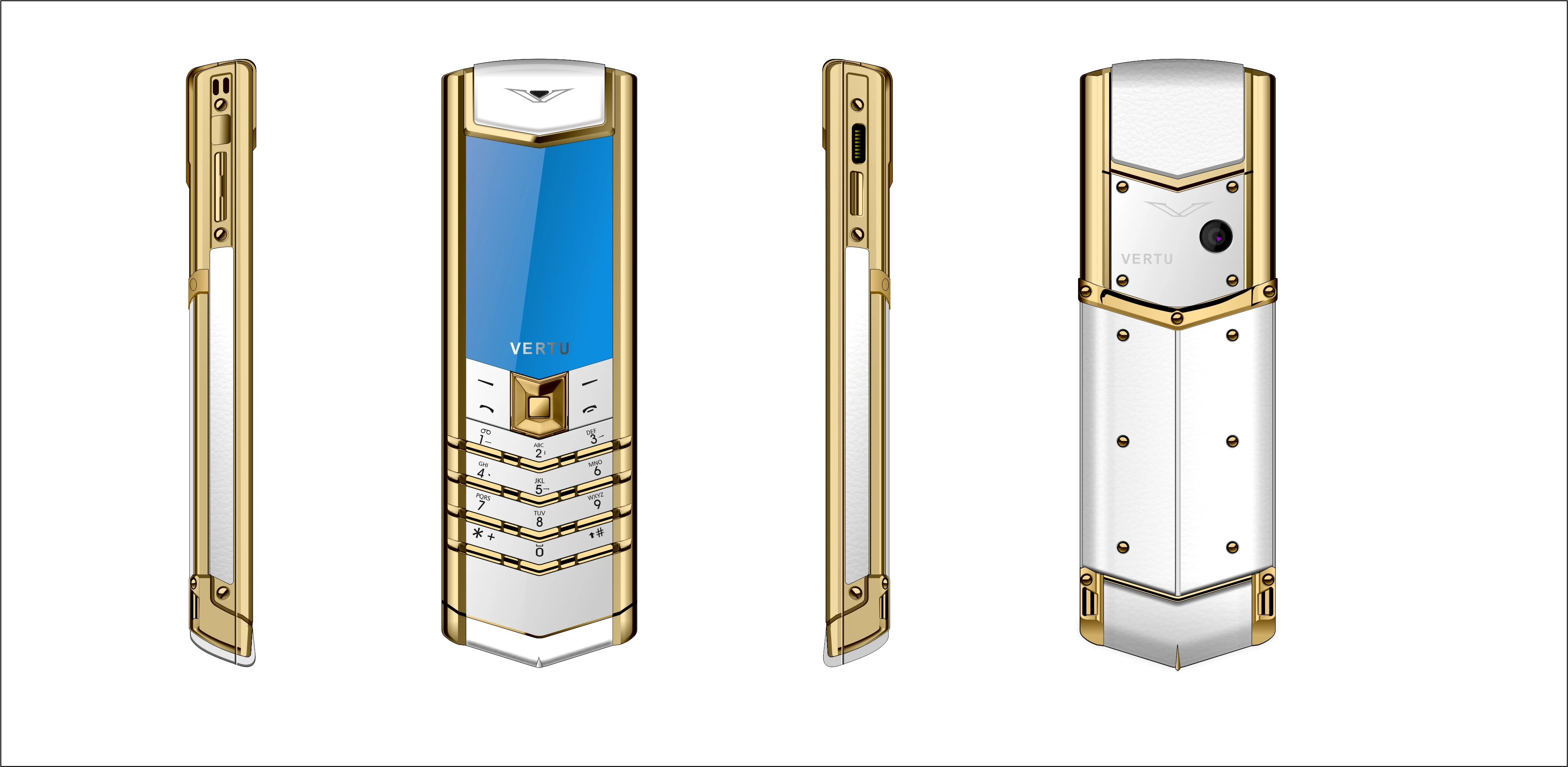 Бесплатный подарок кожаные сумки Meatl тела роскошный бар телефон V10 Dual Sim Bluetooth мобильный телефон вибрации Mp3 Mp4 FM - Цвет: White