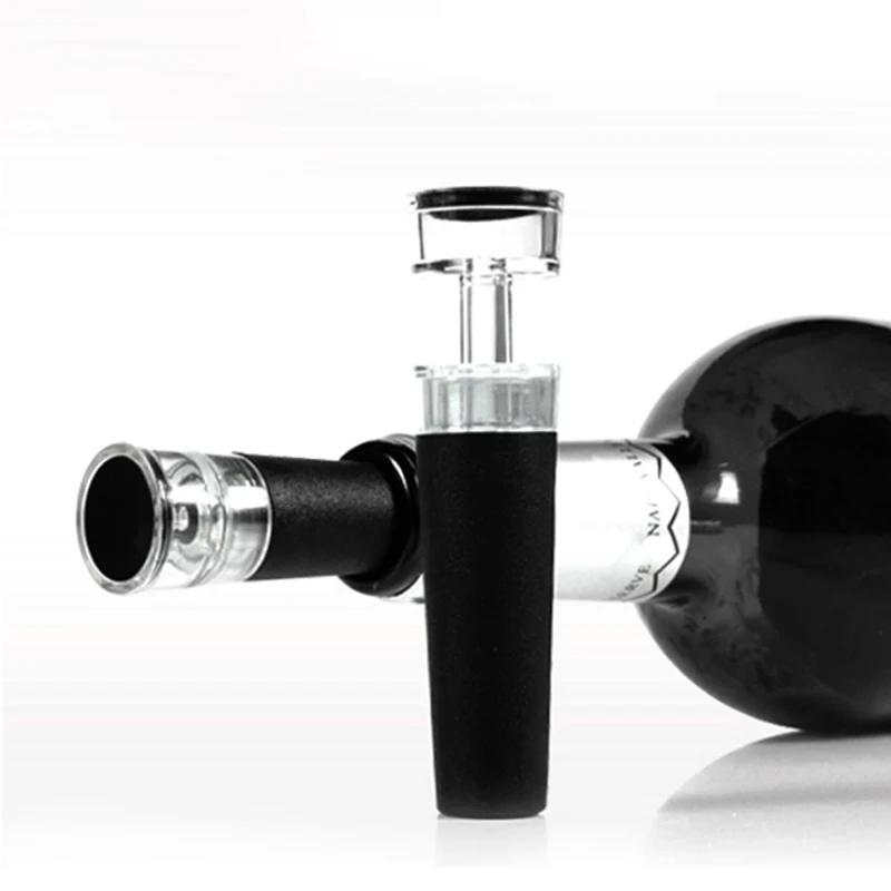 Wine Stopper Wine Stoppers Christmas Wine Bottle Stopper Air Pump Wine Preserver Vacuum Sealed Saver Bottle Stopper Accessories Bar Tools For New Year