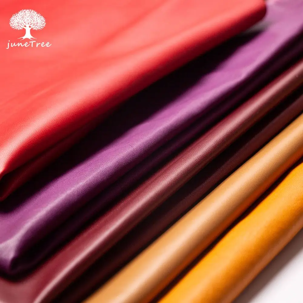 Натуральная овечья кожа Junetree для ручных сумок материал и мягкая разные