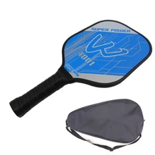 Ракетка Pickleball Paddle из стекловолокна с сотовым сердечником, ПЭ внутренняя полимерная композитная ракетка с защитным мешком