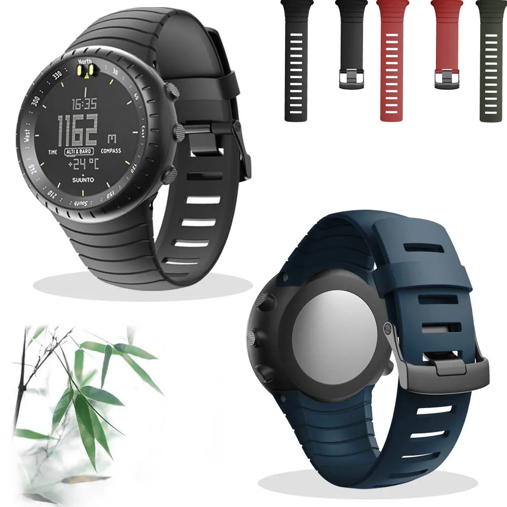 

Сменный силиконовый ремешок для часов Suunto Core, мужской спортивный ремешок для Suunto Основные аксессуары