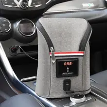 Автомобильная двойная бутылка warmerпутешествия портативный младенческий жидкостный нагреватель изолированный термостат рукав