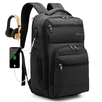 

Business Men's Rechargeable Backpack Outdoor Travel Multi-Function Waterproof Large Capacity Computer Backpack