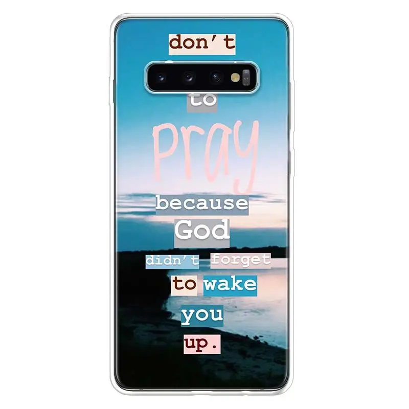 God Jesus Pray Cover Phone Case
