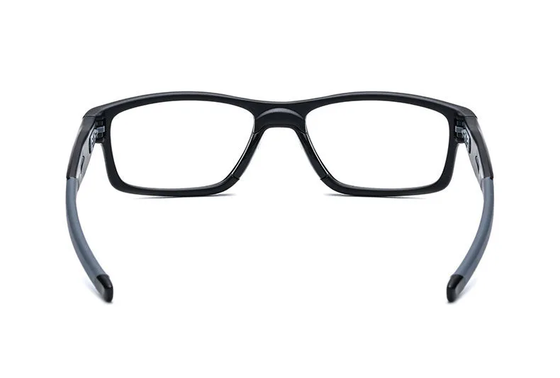 Уличная спортивная оправа для очков квадратная рамка для очков прозрачная близорукость черные рецептурные дизайнерские очки оправа для мужчин и женщин