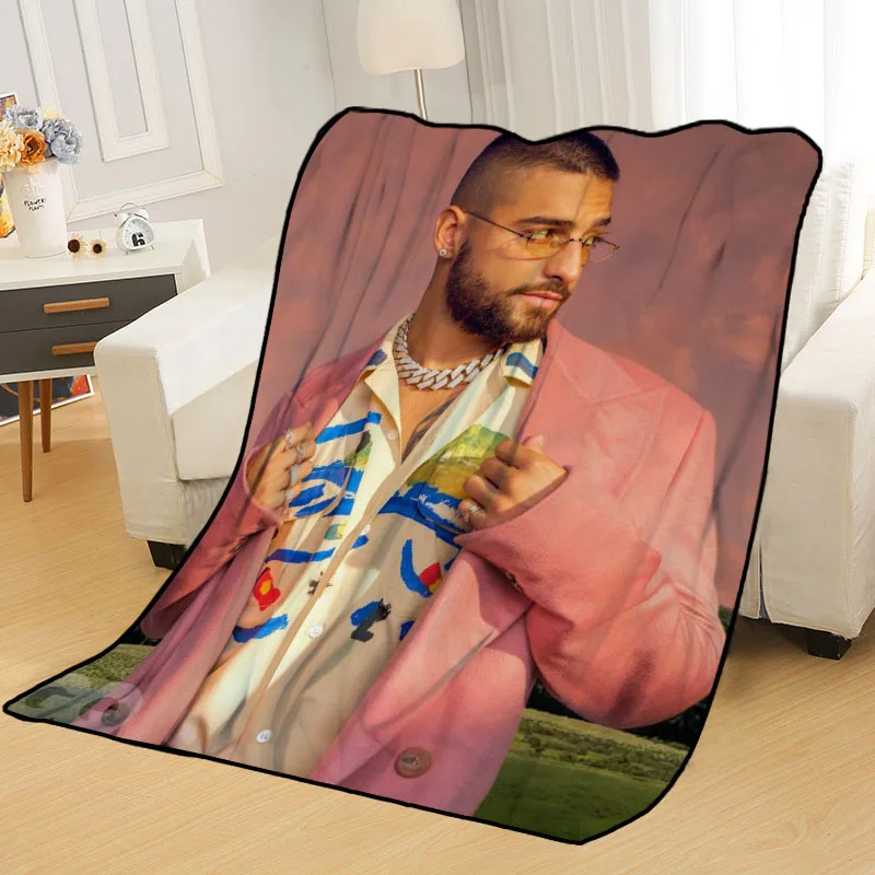 New Arrival Maluma Blankets Printing Soft Blanket Throw On Home/Sofa/Bedding Portable Adult Travel Cover Blanket 3