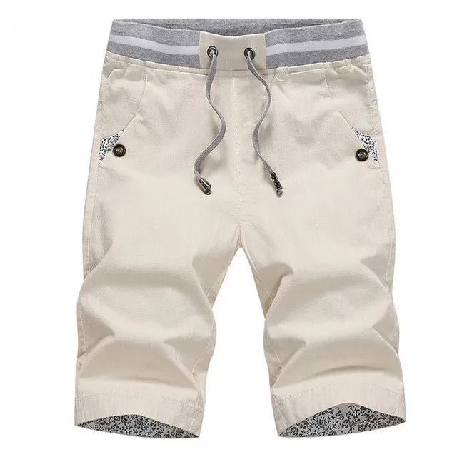 2 Huapate summer solid casual shorts men cargo shorts plus size 4XL beach shorts M-4XL AYG36 - Цвет: 2