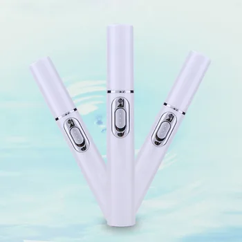 

Electronic Blue Light Acne Removal Pen Face Therapy Acne Laser Pen Soft Scar Wrinkle Removal Treatment Ball Roller Pen Skin Care