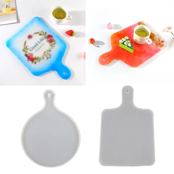 

Serving Board Tray Resin Mold Sea Wave Painting Art Serving Tray Silicone Molds