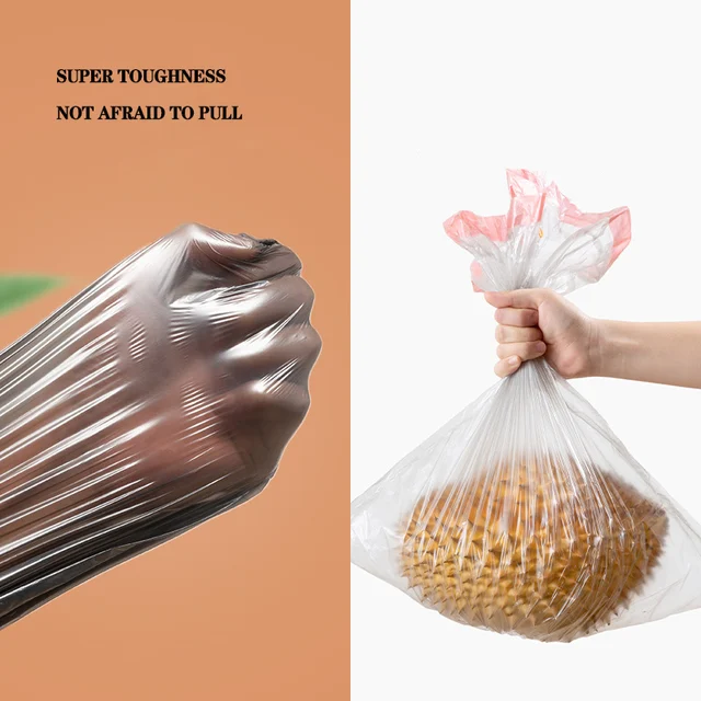 30/75/100Db Szeméttáskák Húros Típusú Mellény Stílusú Lapos Száj Tároló Táska Otthoni Hulladék Táskák Bolsas De Basura - Image 3