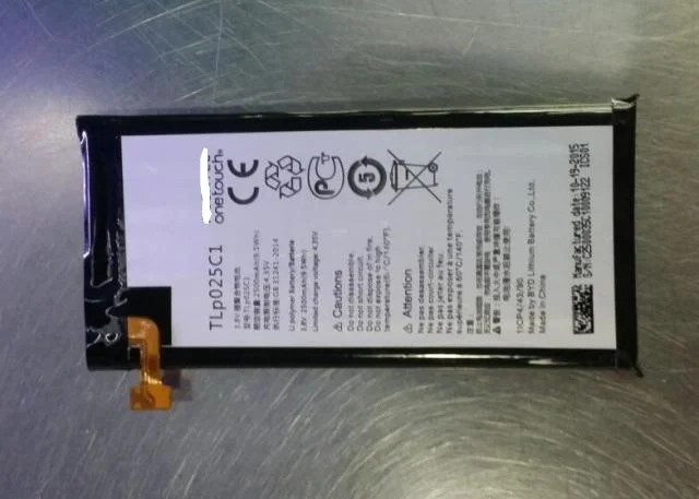 

3.8V 2500mAh For TCL Alcatel TLP025C1 /TLP025C2 mobile phone battery