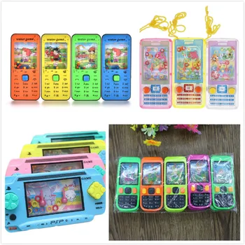 

1Pcs Intellectual Game Ring Kids Children Funny Toys Gift Mobile Phone Shape Classical Water Lasso Ferrule Toy