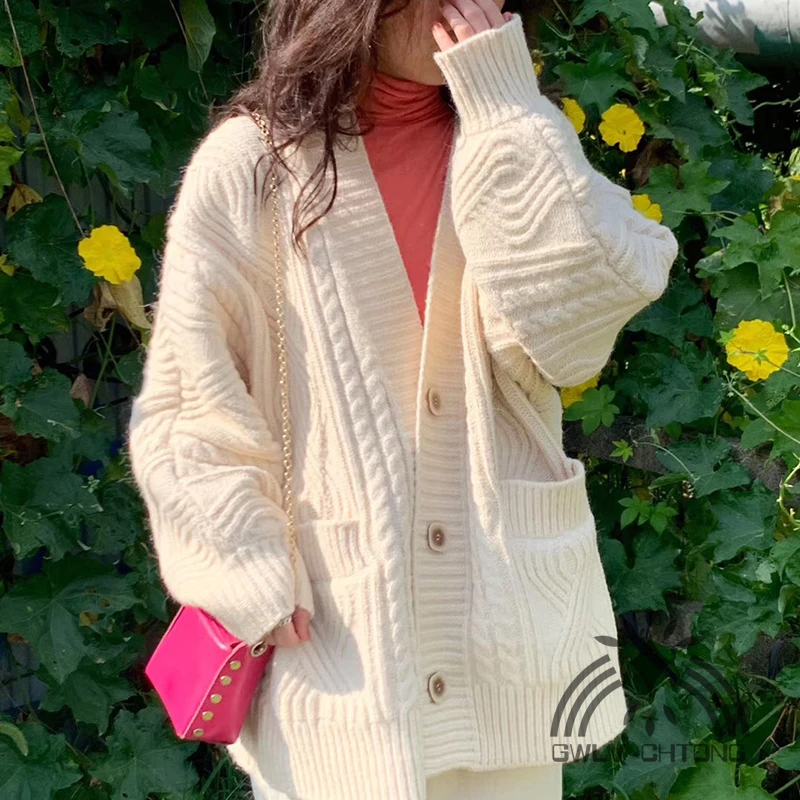 New Women's knitted cashmere sweater ladies fashion loose style all