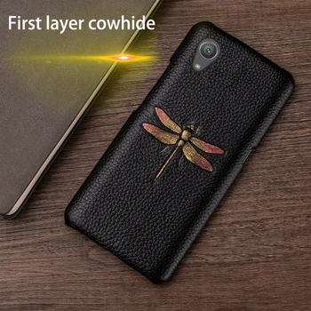 

Animal picture cowhide leather For Sony Xperia X Z Z2 Z3 Z4 Z5 XZ2 XZ4 Compact XA XA1 XA2 Ultra XZ1 XZ Premium 5 8 10 Plus Case