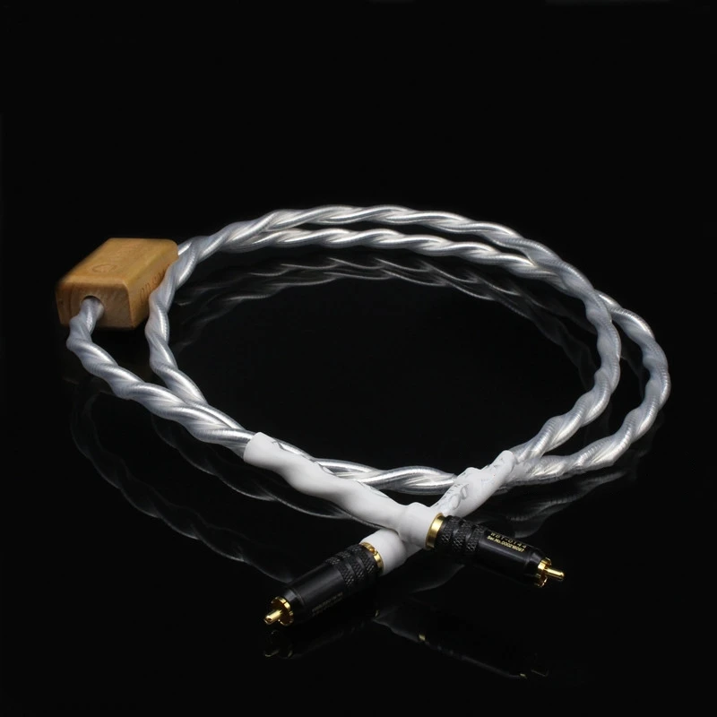 Nordost Odin Audio RCA Digital Coaxial Cable 75 Ohm AES/EBU Silver