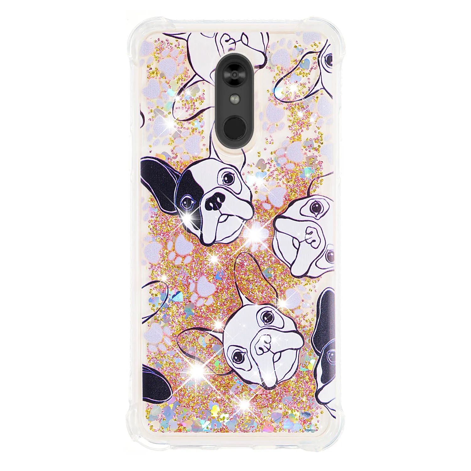 Bling зыбучих песков с блестками мягкий TPU бампер чехол для телефона для LG K10 K8 K4 K40 K30 K12 K20 плюс LG Stylus 3 Stylo 4 5 Чехол - Цвет: 3