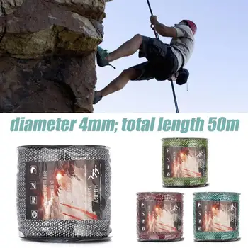 

Diving Climbing Outside Seven-core Umbrella Rope Reel Finger Spool Round Nylon Line Cord Rope Replacement for Underwater