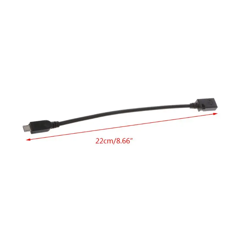 Mini USB Female to Micro USB Male Connector Cable Adapter For Huawei usb programming cable