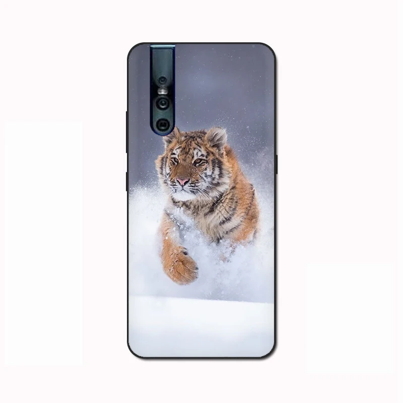 B2 Тигра чехол для телефона из силикона Крышка для Vivo Y53 Y55 Y81 V5 V7 V9 V11 V15 Pro Y17 Y69 Y71 Y91 Y93 Y66 X9 - Цвет: B2
