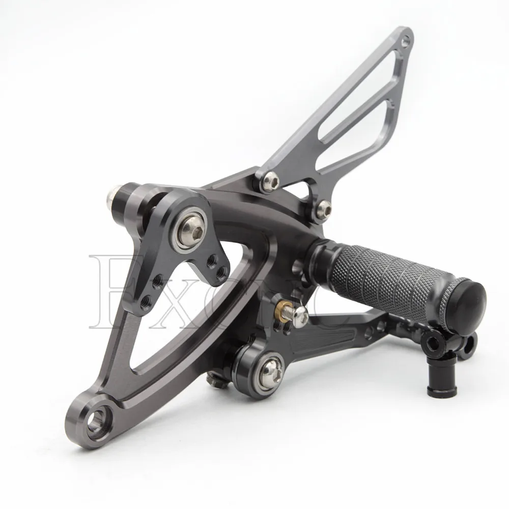 Для Honda CBR 500R 400R CB500F CB400F 2013- CNC Алюминиевый Регулируемый мотоцикл Rearset задний комплект ножка Peg педаль подножка