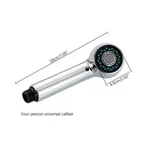 Dual Modes Kitchen Sink Faucet Sprayer Head Kitchen Sink Faucet Aerator Nozzle Replacement Pull Down Faucet Head 2
