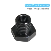 Adaptador do eixo do torno 1 × × 8tpi/m33x3.5/m18x2.5 thread chuck inserir adaptador acessórios de madeira ferramenta de torneamento