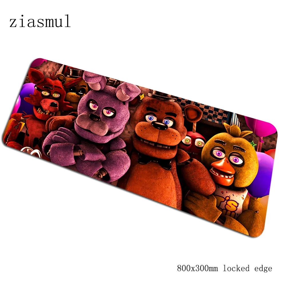 Five Nights at Freddy's» «пять ночей у Фредди» коврик для мыши 800x300x3 мм коврик для мышь Notbook коврик для компьютерной мыши игровой коврик геймер клавиатура коврики для мыши - Цвет: size 800x300x3mm