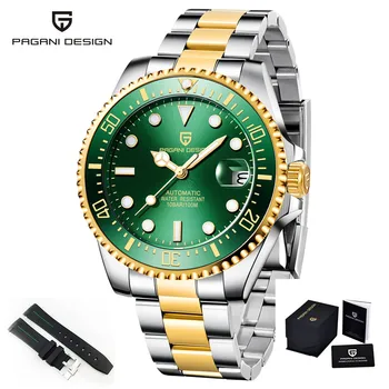 

Reloj Hombre PAGANI DESIGN Men Luxury Watch Waterproof Military Automatic Mechanical Sports Watches Army Clock Relogio Masculino