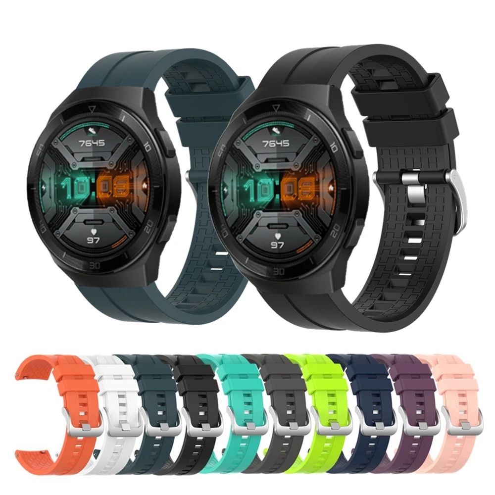 Silicone-Watch-Strap-For-Huawei-Watch-GT-2e-Bracelet-Band-Sport-Wrist-Strap-For-Huawei-GT2