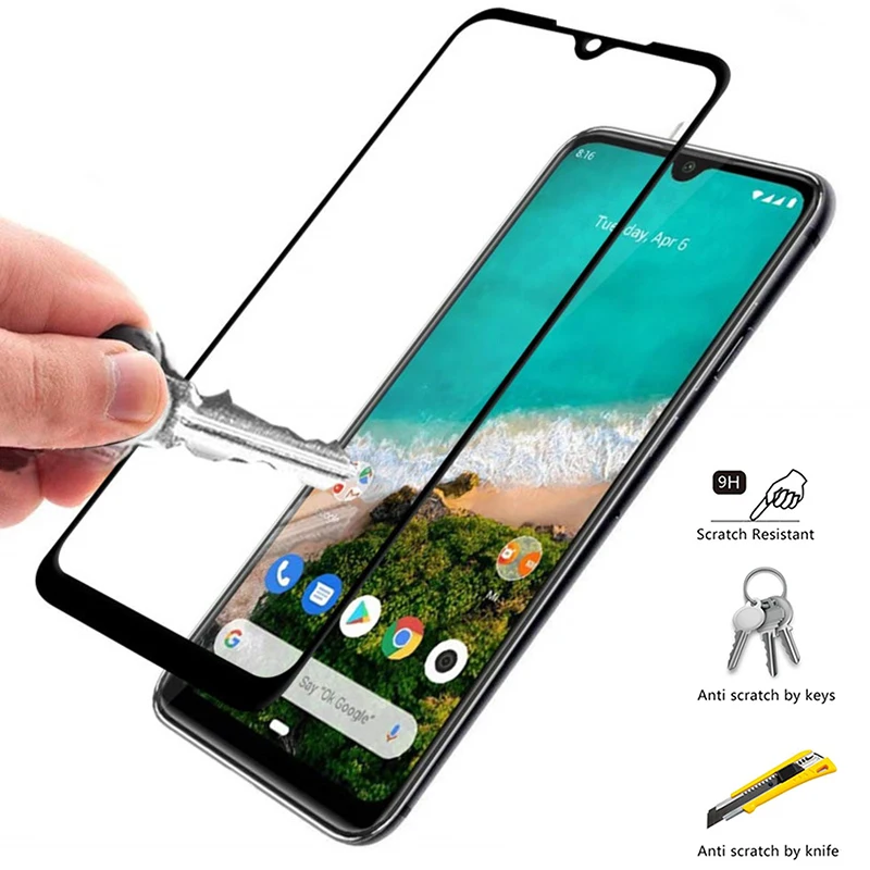 Для Xiaomi mi A3 Lite light защитное стекло на xiomi mia3lite защита для экрана закаленное xaomi mia3 mia