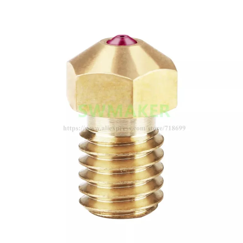Flashforge/ctc/wanhao 3D принтер Запасные части Mk10 все металлические hotend комплект модернизации для 1.75 мм тепловой барьер трубки