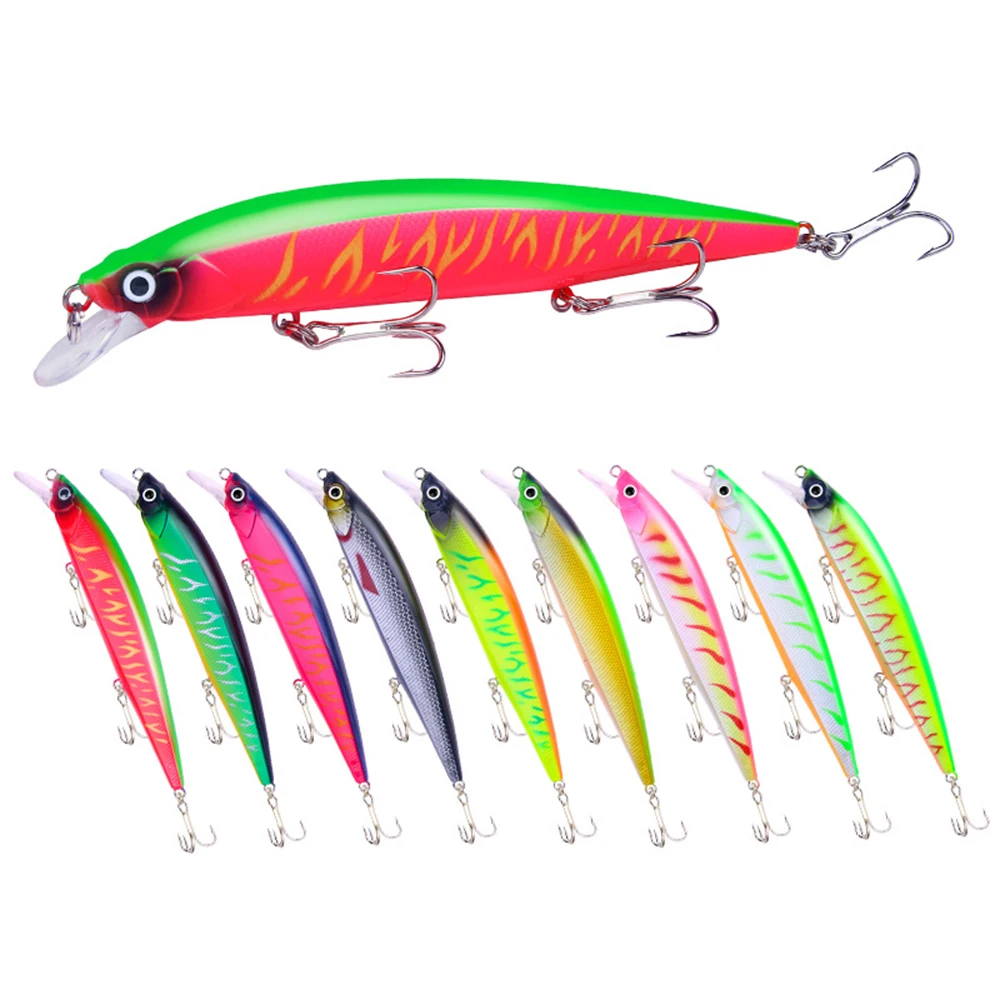 

1 Pcs Minnow Topwater Fishing Lures Hard Bait 14cm 18.3g Lifelike Fake Lure Artificial Bait Fishing Tools lure