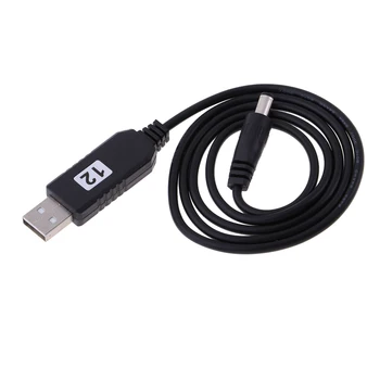 

DC 5V To DC 12V USB Voltage Step Up Converter Cable With DC Jack 5.5x2.1mm
