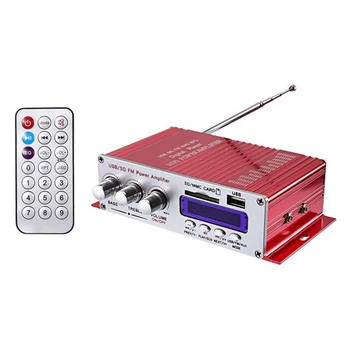 

Car Stereo Amplifier Power Amplifier Mp3 Speaker With Fm Lcd Display Power Player For Car Motorcycle Remote Control