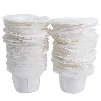 

Replacement White Coffee Single Serving Paper for Coffee Kitchen Coffee Disposable Paper Filters Cups