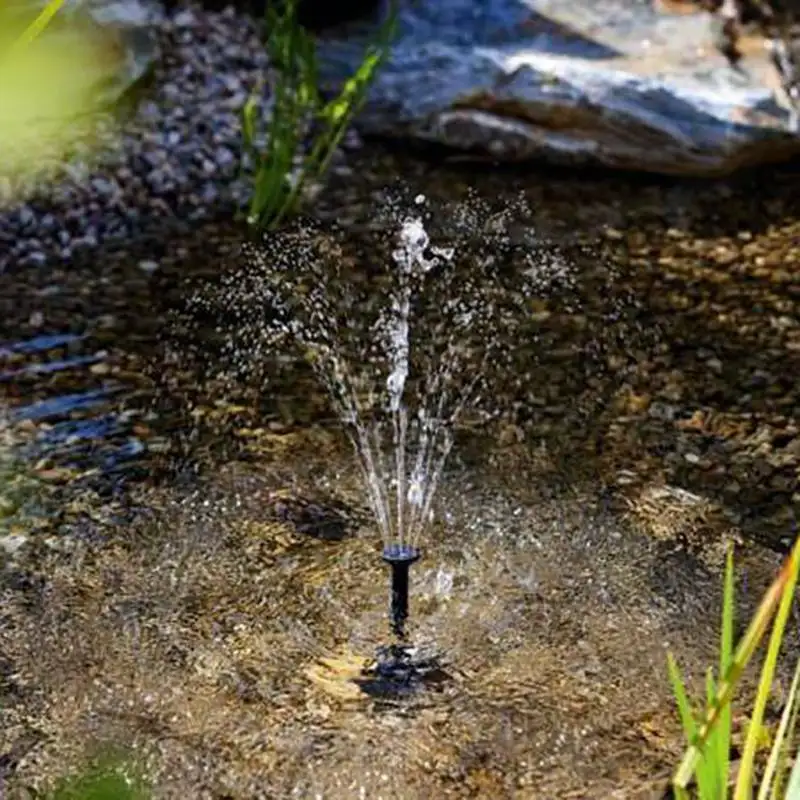 7 в солнечный фонтан полив комплект мощность Солнечный насос бассейн пруд погружной водопад плавающий солнечная панель водяной фонтан для сада