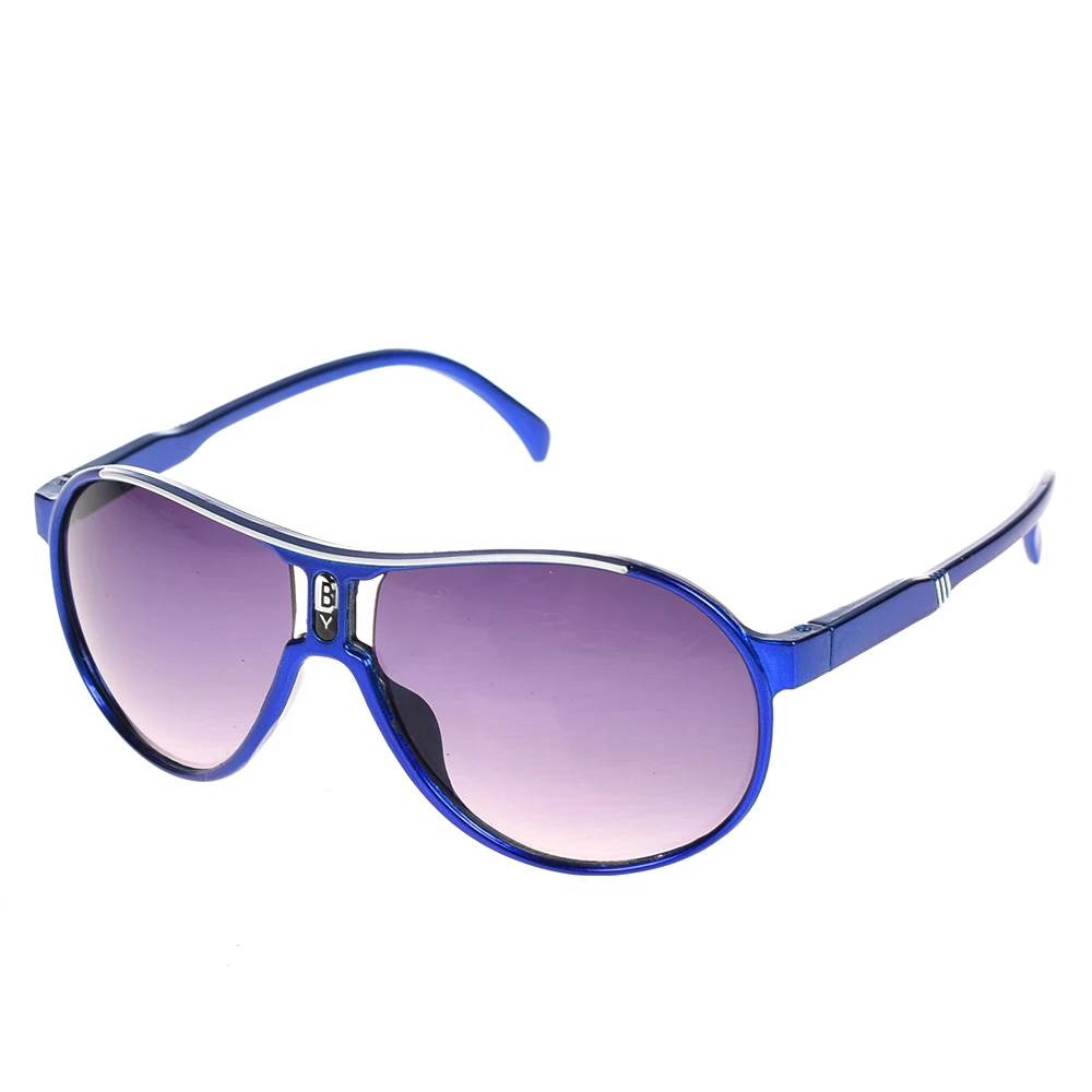 Модные солнцезащитные очки с защитой от ультрафиолета для мальчиков и девочек, солнцезащитные очки с линзами, солнцезащитные очки, оправа, очки для водителя, автомобильные аксессуары - Название цвета: blue