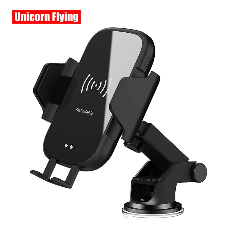 

LinXiang 10W Car Holder Automatic Clamping Infrared Induction Wireless Charger For iPhone HuaWei Samsung Xiaomi