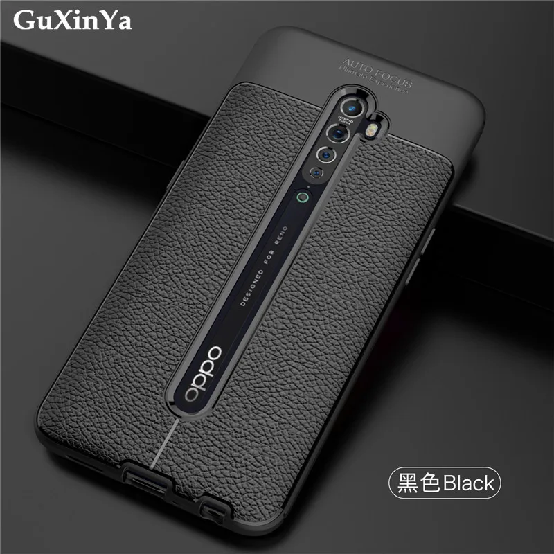 Black Для Oppo A9 чехол для телефона для Oppo A5 Роскошный Кожаный противоударный ТПУ защитный чехол для Oppo A11x/A9 Funda Bumper - Цвет: Black