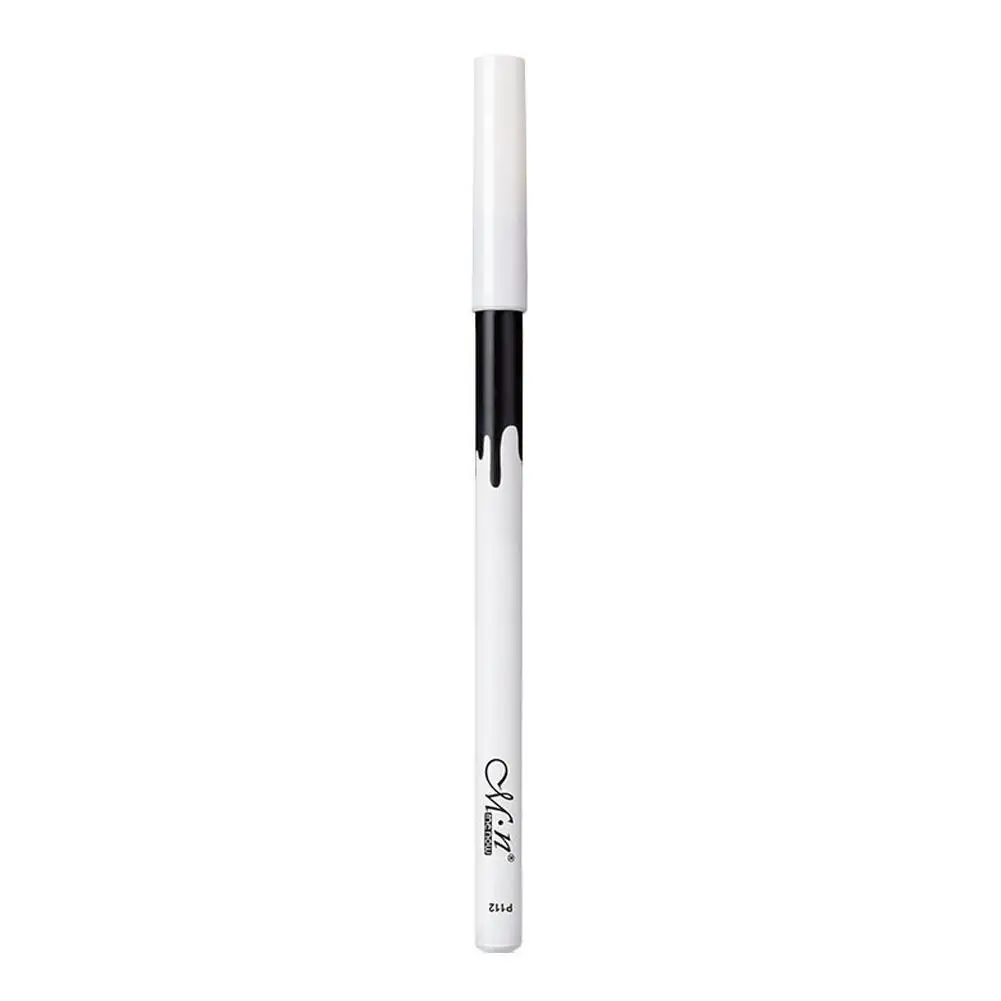 1 ST Mode Vrouwen Dubbele End Hoge Licht Stok Witte подводка для глаз Oogschaduw Pen Liggend Zijderups Potlood Make Cosmetische Gereedsch