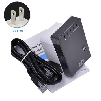 

Wireless Portable WIFI 2.4GHz 300Mbps Light Weight Amplifier Repeater Router Internet Network Signal Boosters Extender