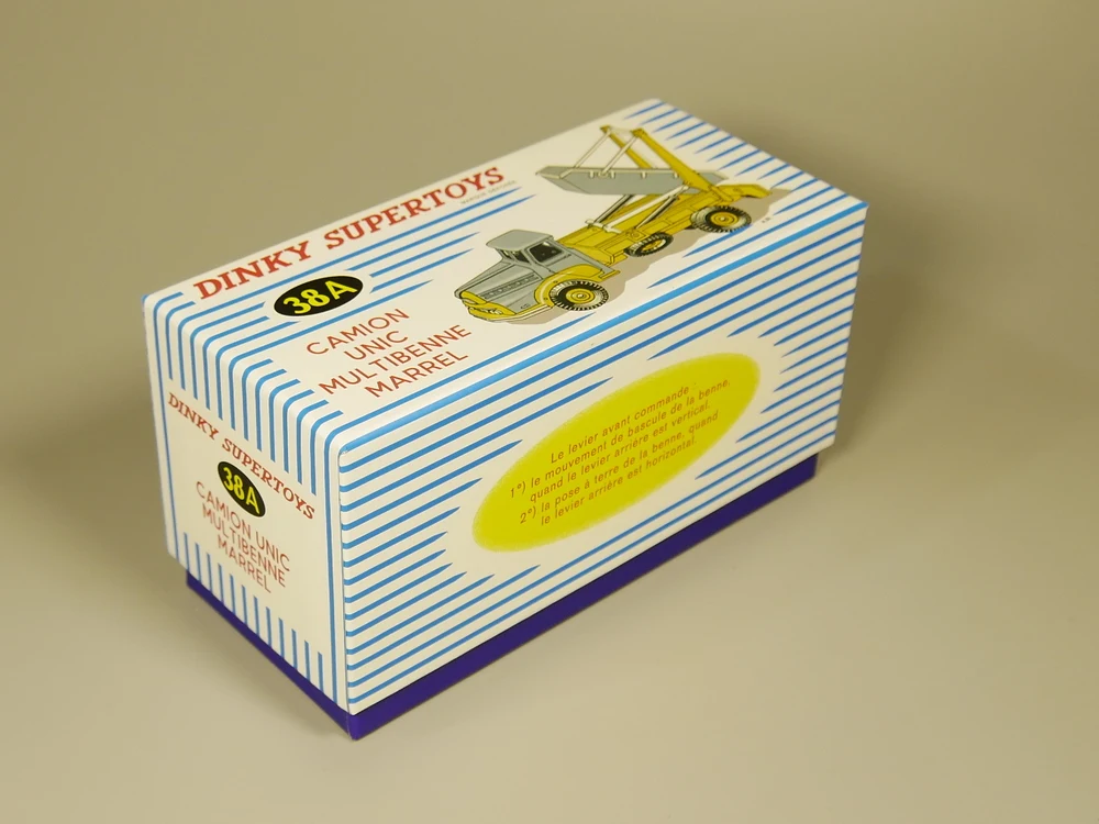 Игрушки Dinky 1:43 CAMION UNIC 38A, антикварные модели, бутик, автомобильные игрушки из сплава для детей, игрушки для детей, оригинальная коробка